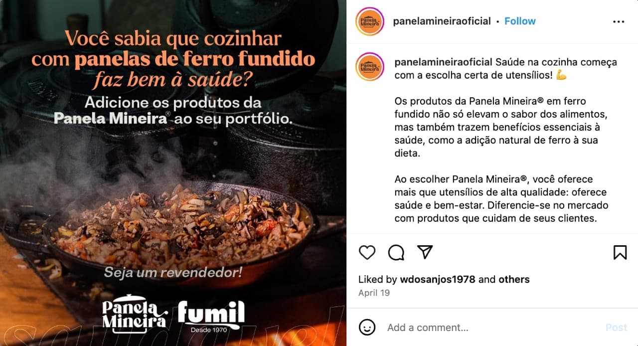 Criativo Instagram Fumil 5